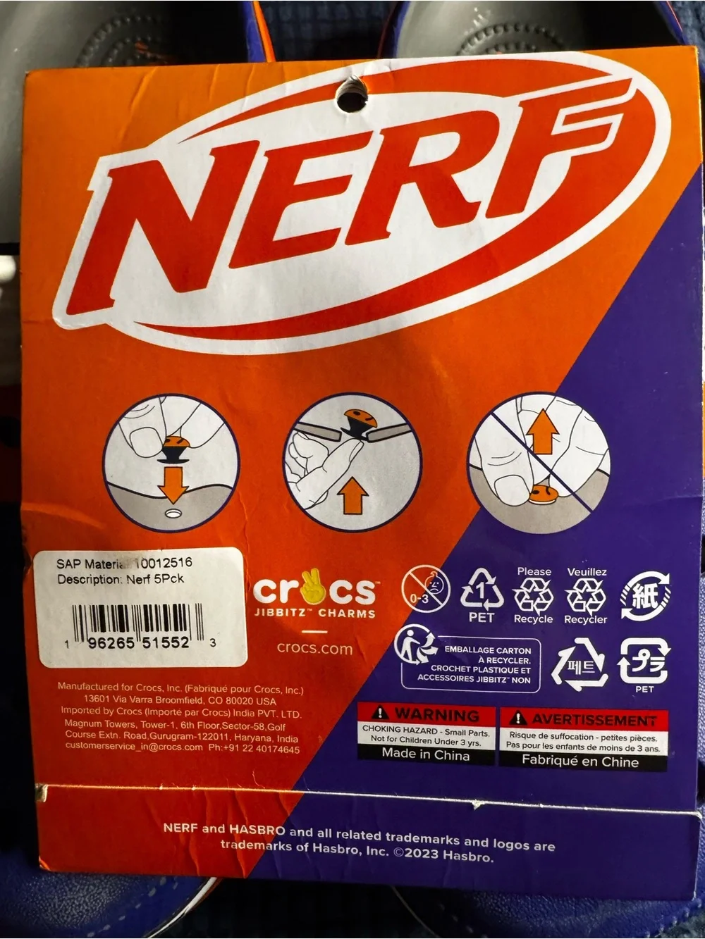 Crocs x Nerf Classic Clog